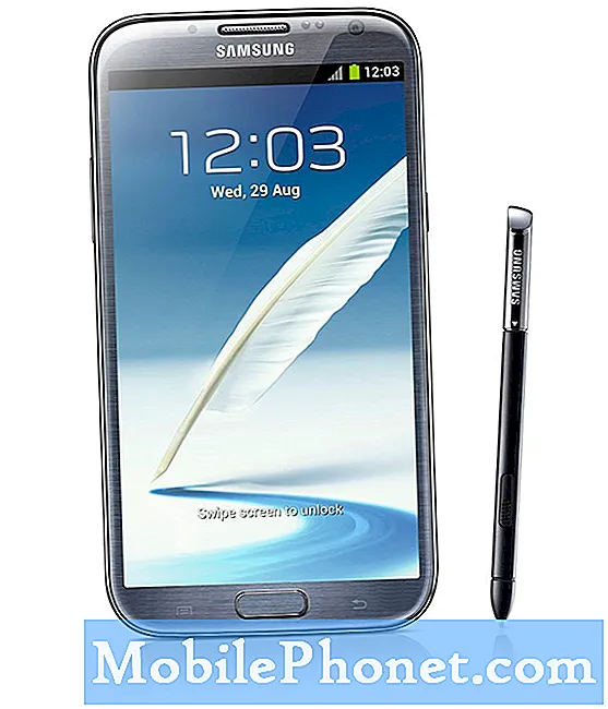 Samsung Galaxy Note 2 Odpravljanje težav