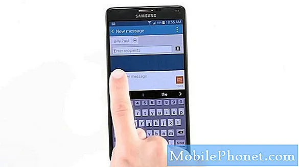 Samsung Galaxy märkus 4 Viivitus tekstsõnumite ja muude sellega seotud probleemide saatmisel