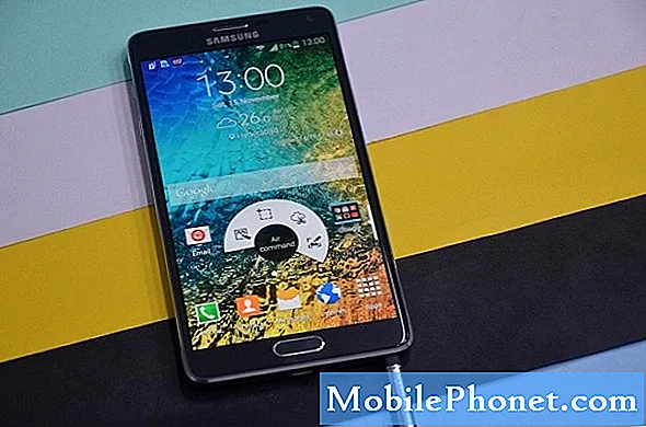 Samsung Galaxy Note 4 Problema de congelación y reinicio y otros problemas relacionados