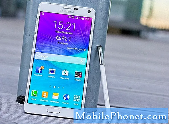 Obrazovka Samsung Galaxy Note 4 se nezapne, ale telefon funguje a další související problémy