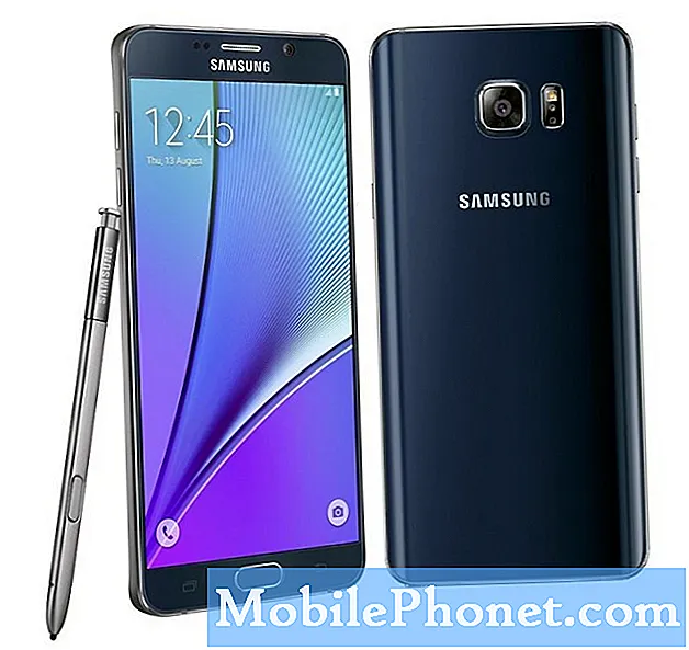Samsung Galaxy Note 5 Μαύρη οθόνη με μπλε LED φως μετά από πτώση και άλλα σχετικά προβλήματα