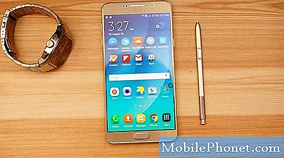 หน้าจอ Samsung Galaxy Note 5 มีปัญหา Patch สีน้ำเงินม่วงและปัญหาอื่น ๆ ที่เกี่ยวข้อง
