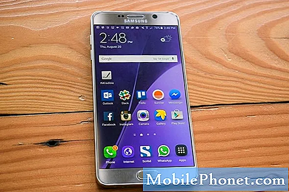 Samsung Galaxy Note 5 berøringsskjerm gjenkjenner ikke fingerproblemer og andre relaterte problemer