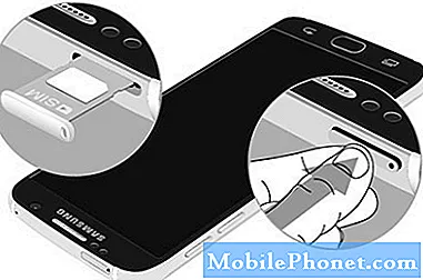 Samsung Galaxy Note 5 tidak lagi dapat mengesan kad SIM, masalah kad SIM lain