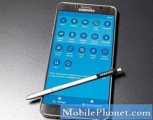Layar Samsung Galaxy Note 5 dan speaker ponsel menyala selama panggilan ditambah lebih banyak masalah panggilan