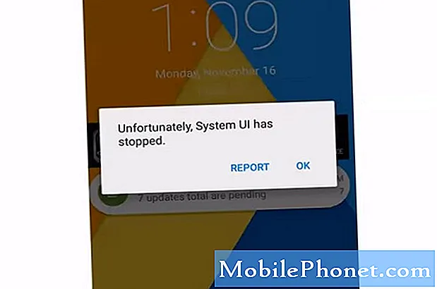 Samsung Galaxy Note 5 prikazuje "Nažalost, sučelje sustava je zaustavljeno" nakon ažuriranja Marshmallowa