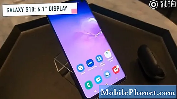 „Samsung Galaxy S10“ ir „Galaxy S10 +“ praktiniai vaizdo įrašai internete prieš oficialų pristatymą