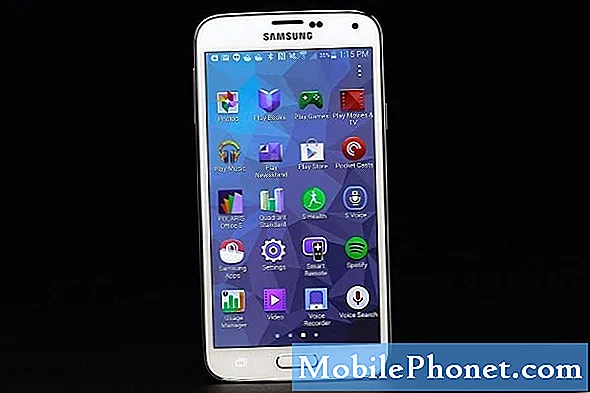 Samsung Galaxy S5 vilkuv roheline ekraan ja muud sellega seotud probleemid