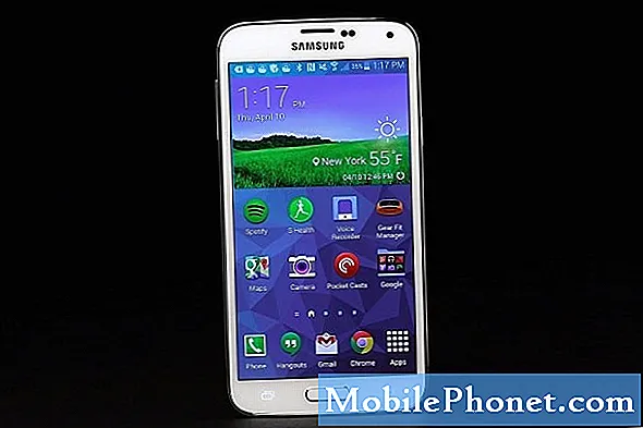 Samsung Galaxy S5-scherm heeft gekleurde stippen na een probleem met vallen en andere gerelateerde problemen