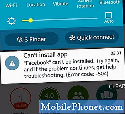 Les applications Samsung Galaxy S5 reviennent au stockage du téléphone après avoir été mises à jour, problèmes d'application Facebook, autres problèmes liés aux applications