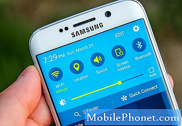Samsung Galaxy S6 Edge Plus Wi-Fi-knap er nedtonet, kan ikke oprette forbindelse til mobildata og andre internetproblemer