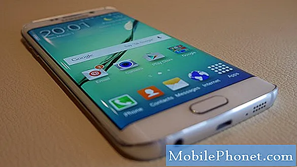 Samsung Galaxy S6 Edge Plus-skærmen blinker tilfældigt og flimrer på grund af væskeskader, flere skærmproblemer