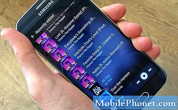 Chyby a chyby v hudobnej aplikácii Samsung Galaxy S6