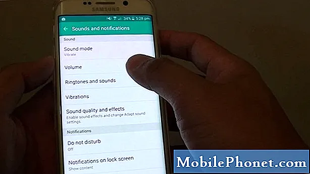 Samsung Galaxy S6 Δεν υπάρχει ήχος κατά τη λήψη μηνυμάτων κειμένου Πρόβλημα και άλλα σχετικά προβλήματα