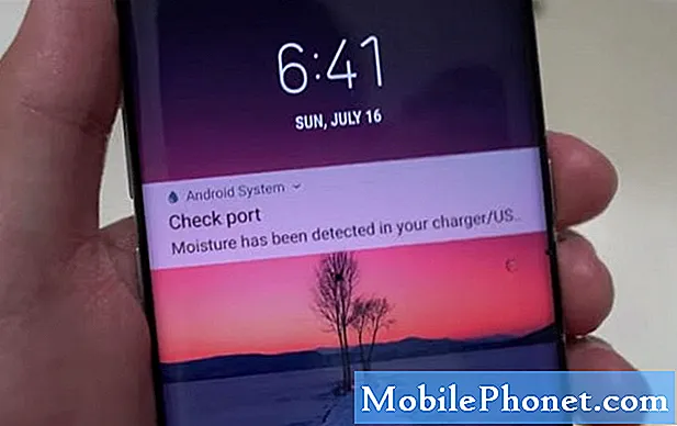 Le Samsung Galaxy S7 Edge affiche "Humidité détectée dans le port de chargement" et ne démarre pas après la mise à jour