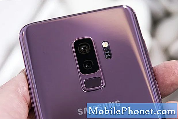 Rešene fotografije fotoaparata Samsung Galaxy S9 so črne