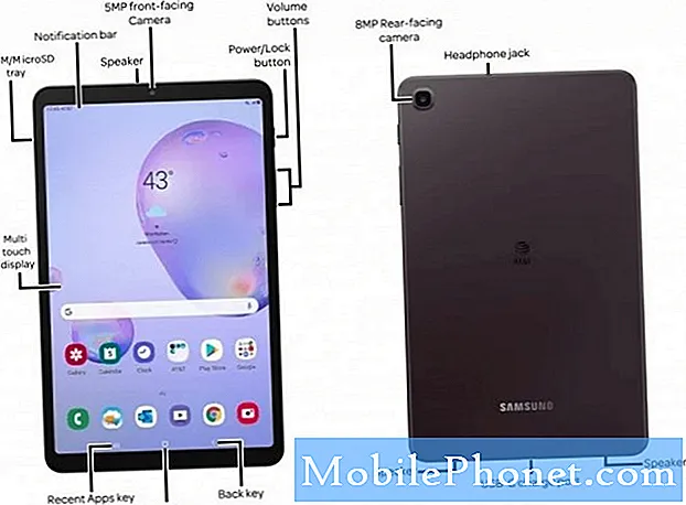 Samsung 2020 Refresh of the Galaxy Tab A 8.4 Διαρροή με τα διπλά ηχεία