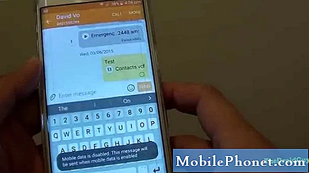 Løsninger for Samsung Galaxy S6 Edge SMS og MMS-problemer Del 1