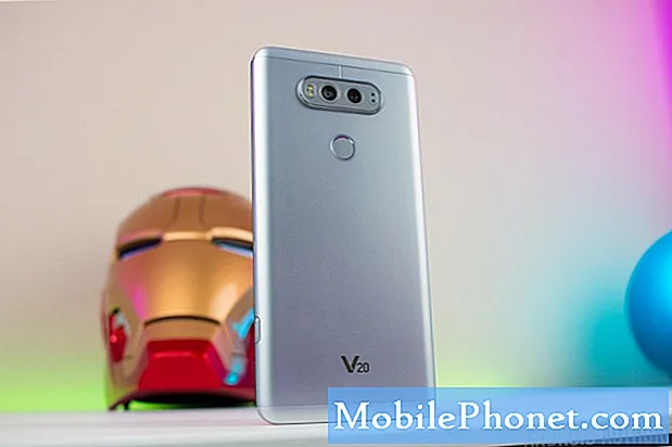 Löst LG V20-skärm har vertikala linjer