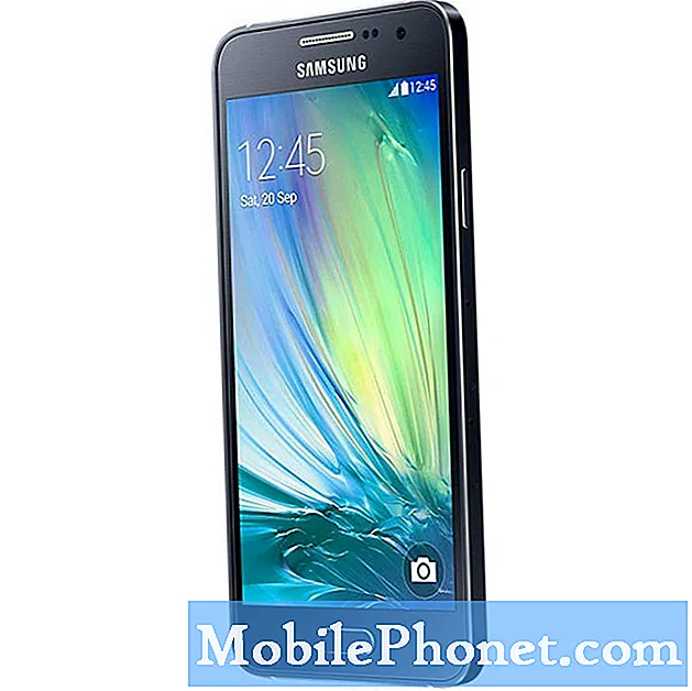 Rešen črni zaslon Samsung Galaxy A3, vendar telefon še vedno deluje