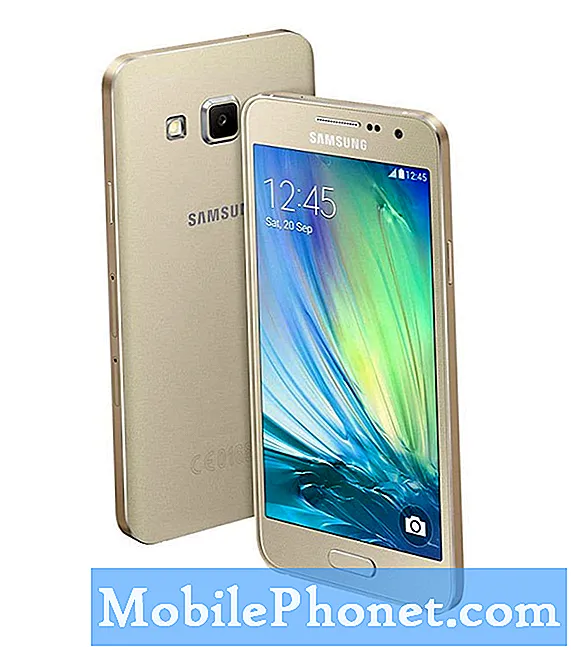 Rešeni zaslon Samsung Galaxy A3 se po mokrem ne odziva