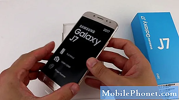 Løst Samsung Galaxy J7 blev muret efter rodfæstelse