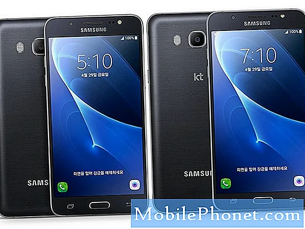 Το Samsung Galaxy J7 που επιλύθηκε πήγε μαύρο μετά το βρεγμένο