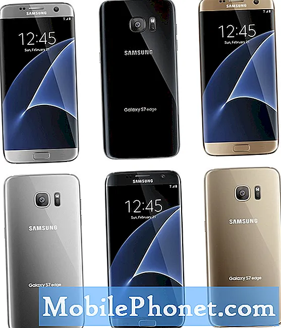 Løst Samsung Galaxy S7 Edge har hvit skjerm