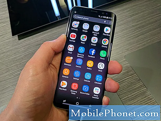 Решен значок на иконата на приложението Samsung Galaxy S8 Липсва след актуализация на софтуера