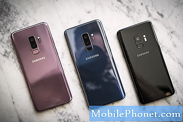 Löst Samsung Galaxy S9 + blir tyst under samtal