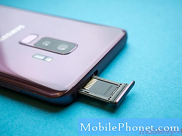 Les photos de la carte microSD Samsung Galaxy S9 + résolues sont corrompues