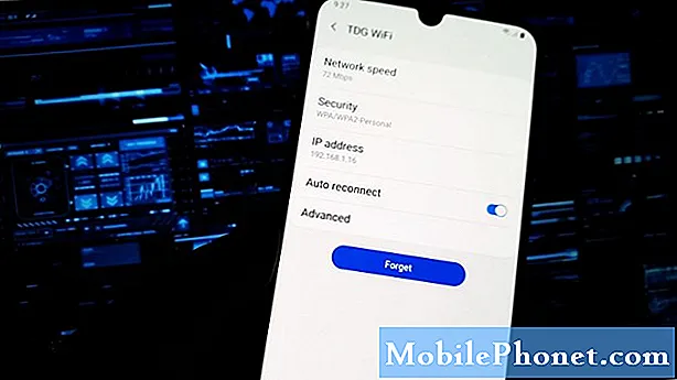 Hva skal jeg gjøre hvis WiFi-tilkoblingen fortsetter å slippe på Galaxy A70