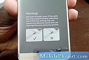 S Pen'i Samsung Galaxy Note 5'inize ve diğer ilgili sorunlara yanlış taktıysanız ne yapmalısınız?
