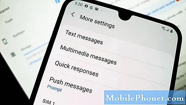 Que faire si votre Galaxy A60 ne peut pas envoyer de SMS