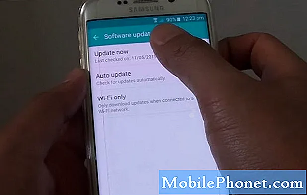 Ką daryti, jei atnaujinant programinę aparatinę įrangą „Samsung Galaxy S6 Edge“ rodomas klaidos kodas 410