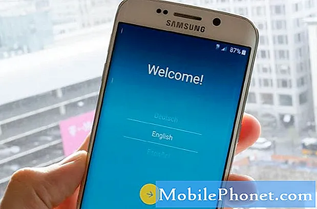 Kaj storiti s Samsung Galaxy S6 Edge, ki ne more mimo čarovnika za začetno namestitev