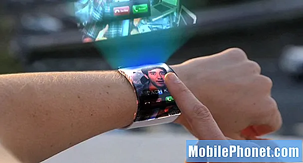 Koncept iWatch vám dáva na zápästie iPhone a hologramy
