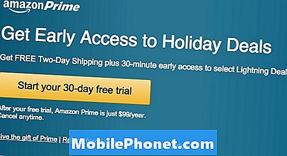 Kako priti Amazon Prime Free med prazniki