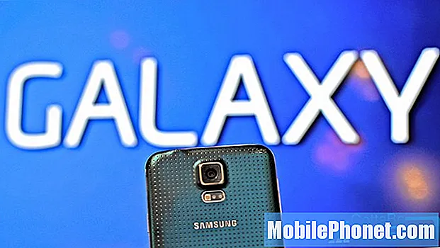 Blå Samsung Galaxy S5 framträder för Verizon Wireless