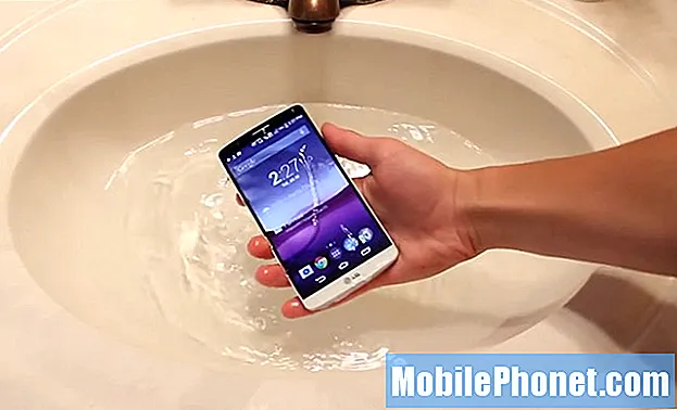 LG G3 Water Test Video ukazuje skrytou funkci