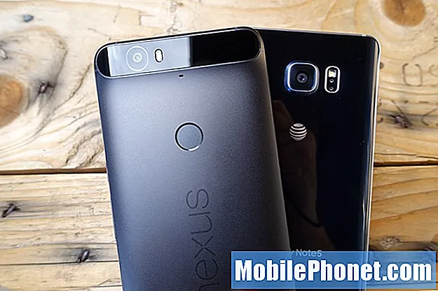 Nexus 6P와 Galaxy Note 5 : 카메라 비교 및 ​​샘플