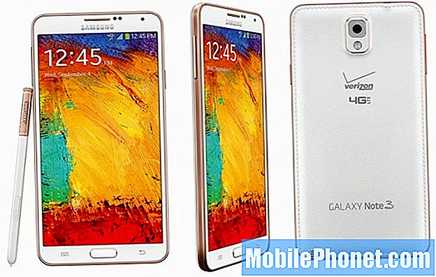 Samsung Galaxy Note 3 в розово златно глави към Verizon