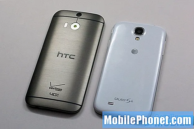 „Samsung Galaxy S4“ ir „HTC One“ (M8): 5 pagrindiniai skirtumai