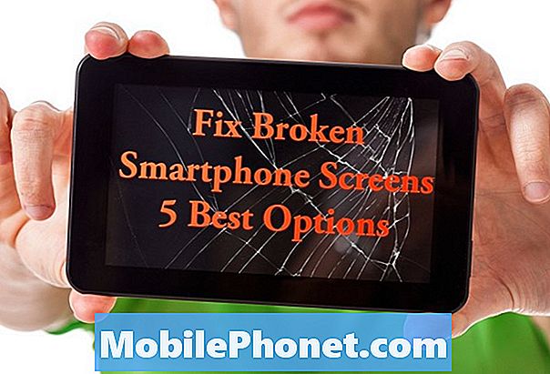 Máte Cracked Screen? 5 Nejlepší možnosti opravy obrazovky Smartphone
