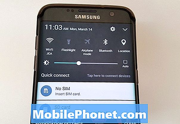 Galaxy S7: n, S7 Edgen MicroSD-ilmoituksen selvittäminen