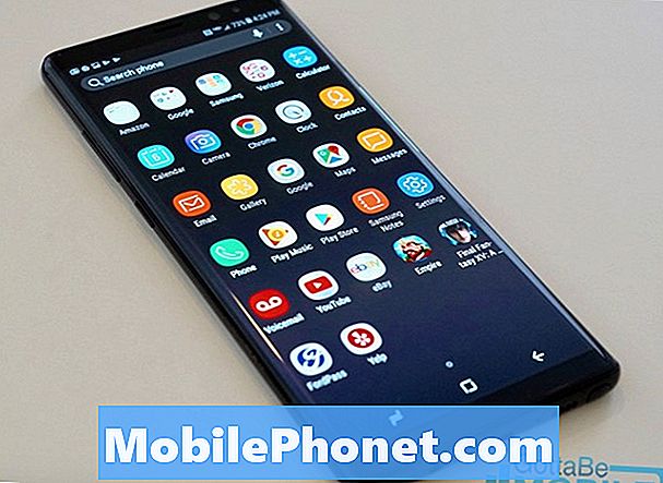 Sådan ændres Galaxy Note 8 Text Message App