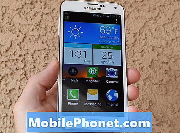 Kuidas lubada Easy Mode Samsung Galaxy S5