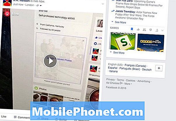 Hogyan használjuk a Facebook Live Video-t: élő közvetítés a telefonodról