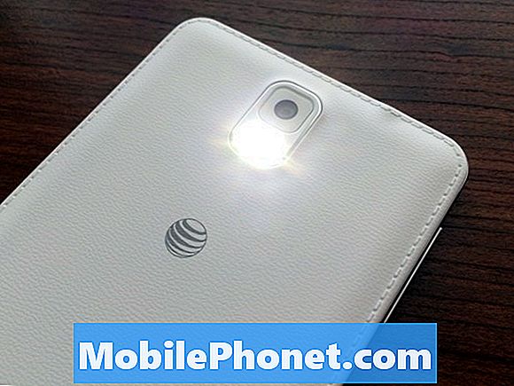 Samsung Galaxy Note 3: n käyttäminen taskulampuna