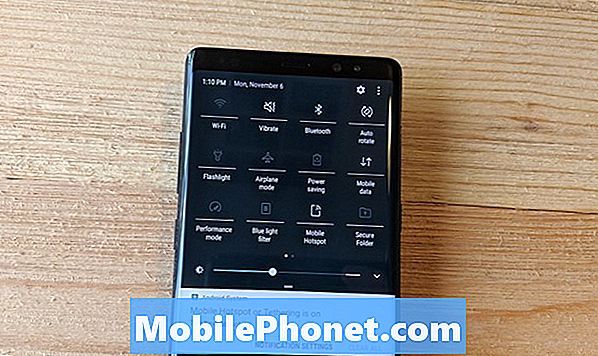 Jak používat Galaxy Note 8 jako Mobile Hotspot